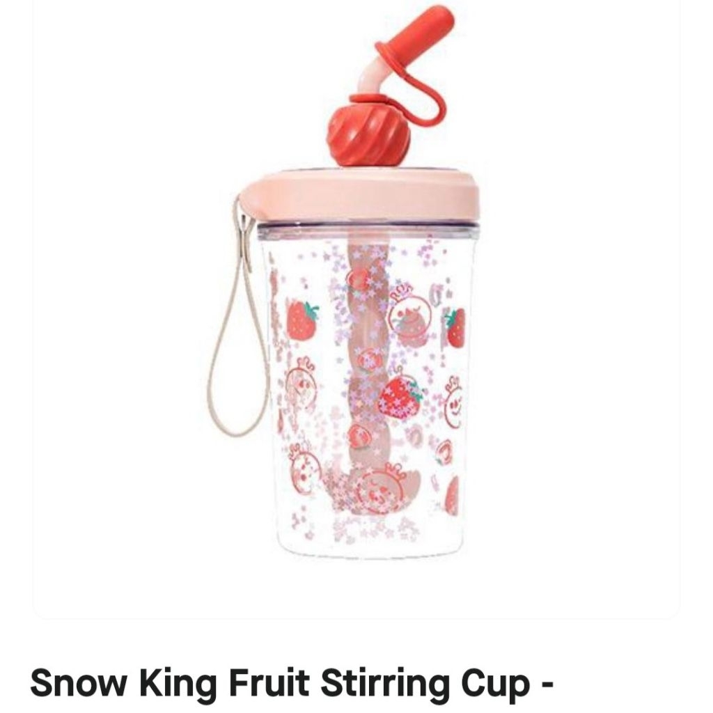 Botol Minum Official Mixue