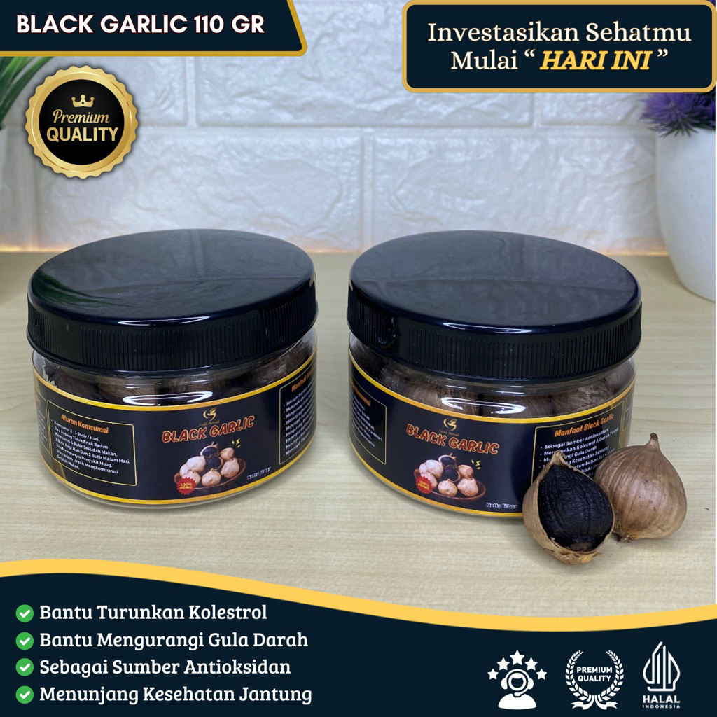 

BLACK GARLIC / BAWANG HITAM TUNGGAL 110 GRAM