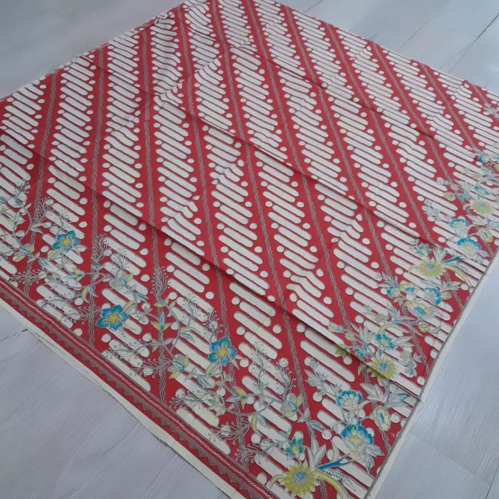 kain batik alusan motif teralis