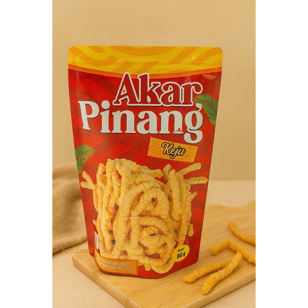 

cemilan/camilan akar pinang