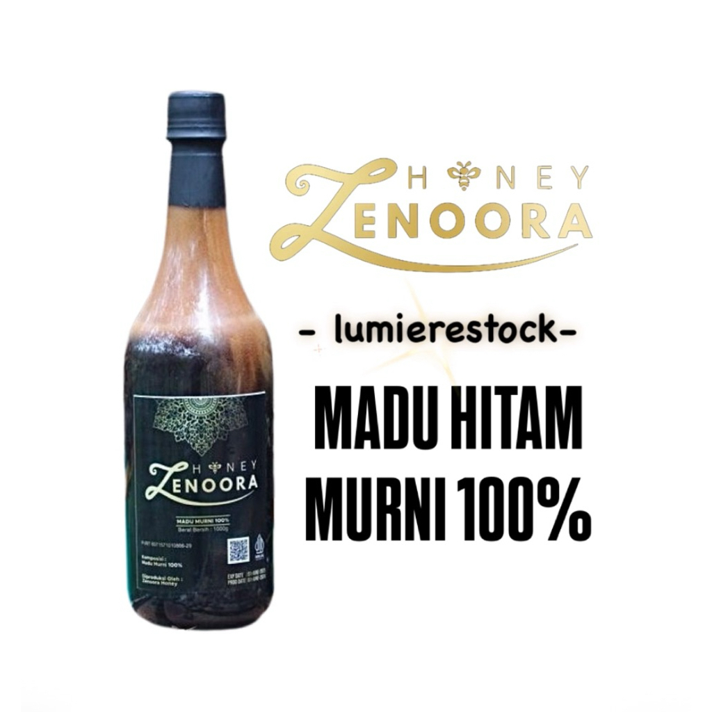 

Zenoora Honey// Madu Hitam Murni ASLI 100% 1KG