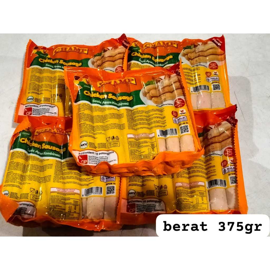 

CHAMP sosis ayam 375gr