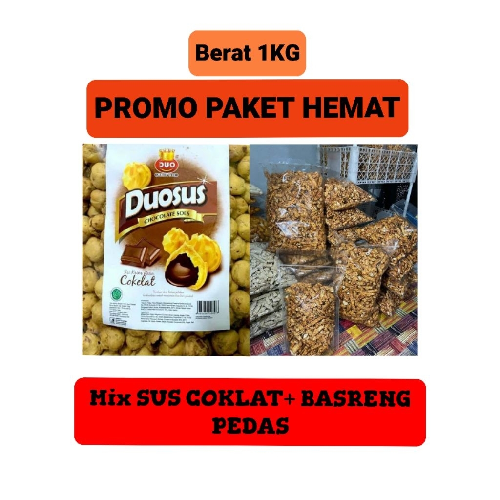

TERMURAH PAKET HEMAT BASRENG PEDAS DAN SUS COKLAT DUO SUS