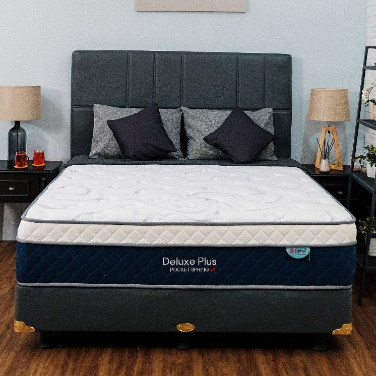 Springbed central deluxe pocketspring / Spring bed central deluxe plus