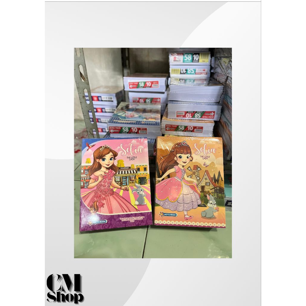 

Buku tulis merk New Star 58 lembar 10 buku (1 Pack )