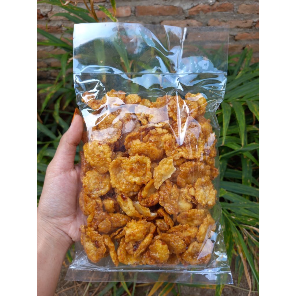 

Emping Pedas Manis | Emping Melinjo Pedas Manis 250gram