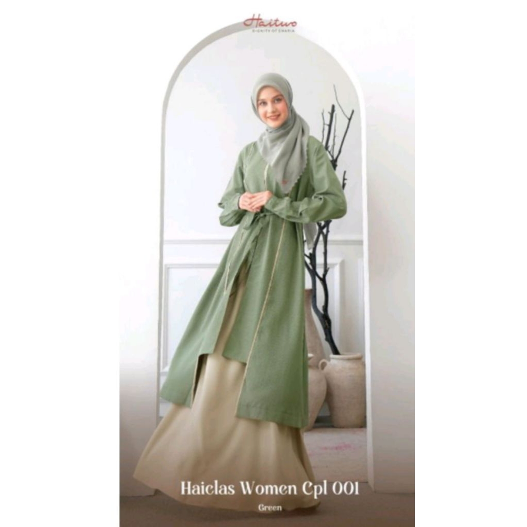 GAMIS HAICLAS CPL WOMEN 001 GREEN SIZE XL | HAITWO