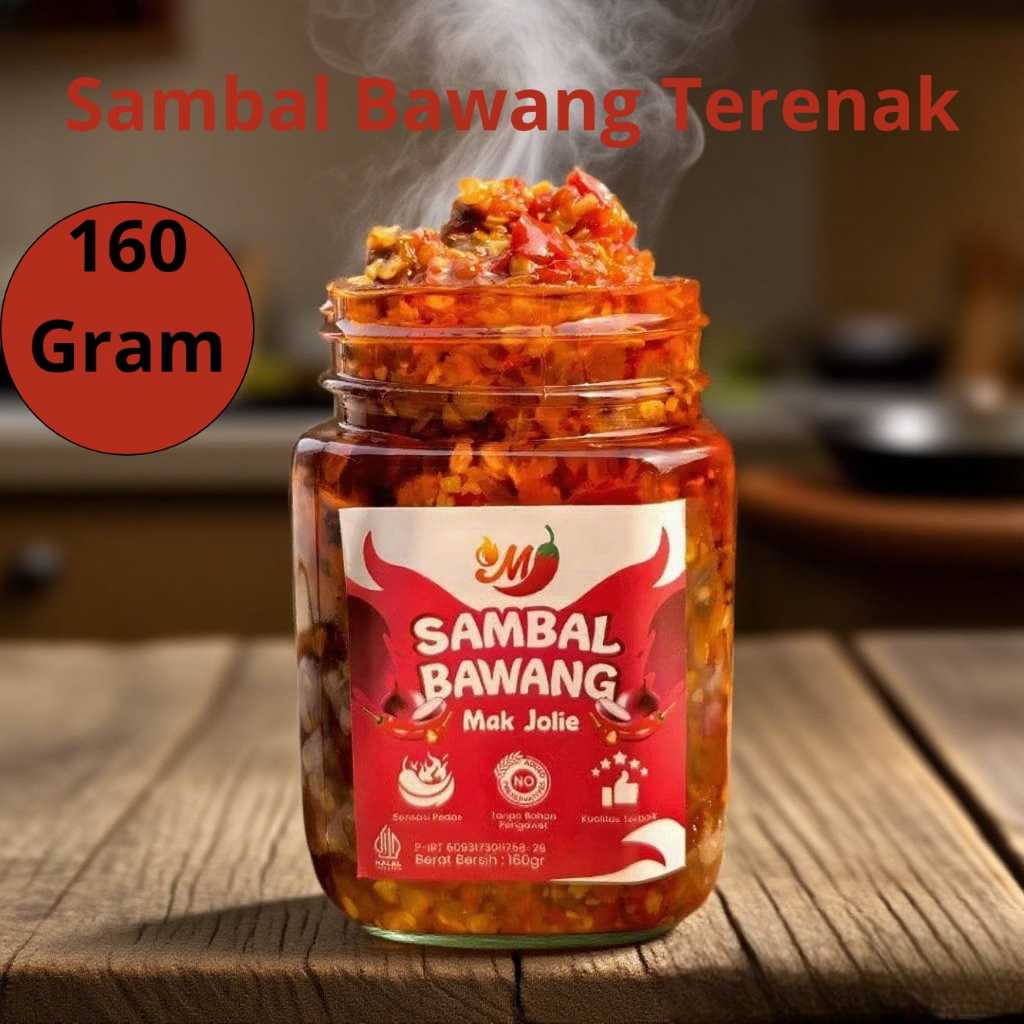 

Sambal Bawang 160 Gram Enak Dan Nikmat Sambel Bawang