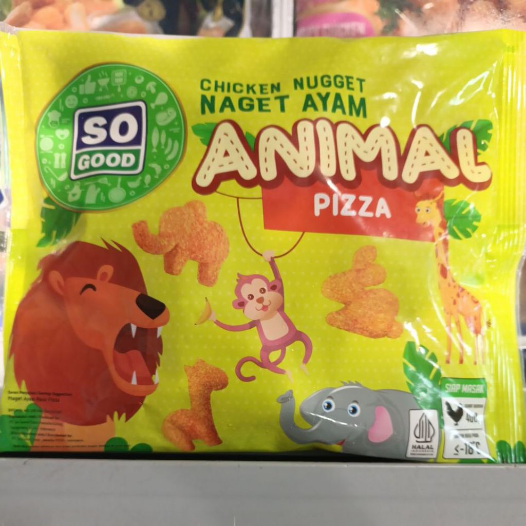 

SoGood chicken Animal Pizza 400g