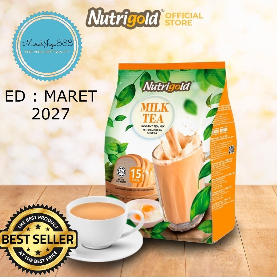 

Nutrigold Milktea Instant Tea Milk 15 Stik Teh Campuran Segera 15Stik Milk Tea Malaysia Isi 15 Stick