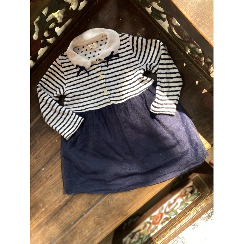 preloved dress tutu BIQUETTE (1-2yo)