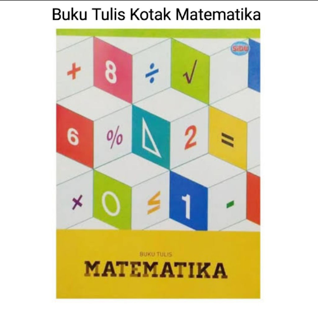 

Buku Tulis Kotak Kotak / Buku Tulis Matematika SIDU 38 lembar