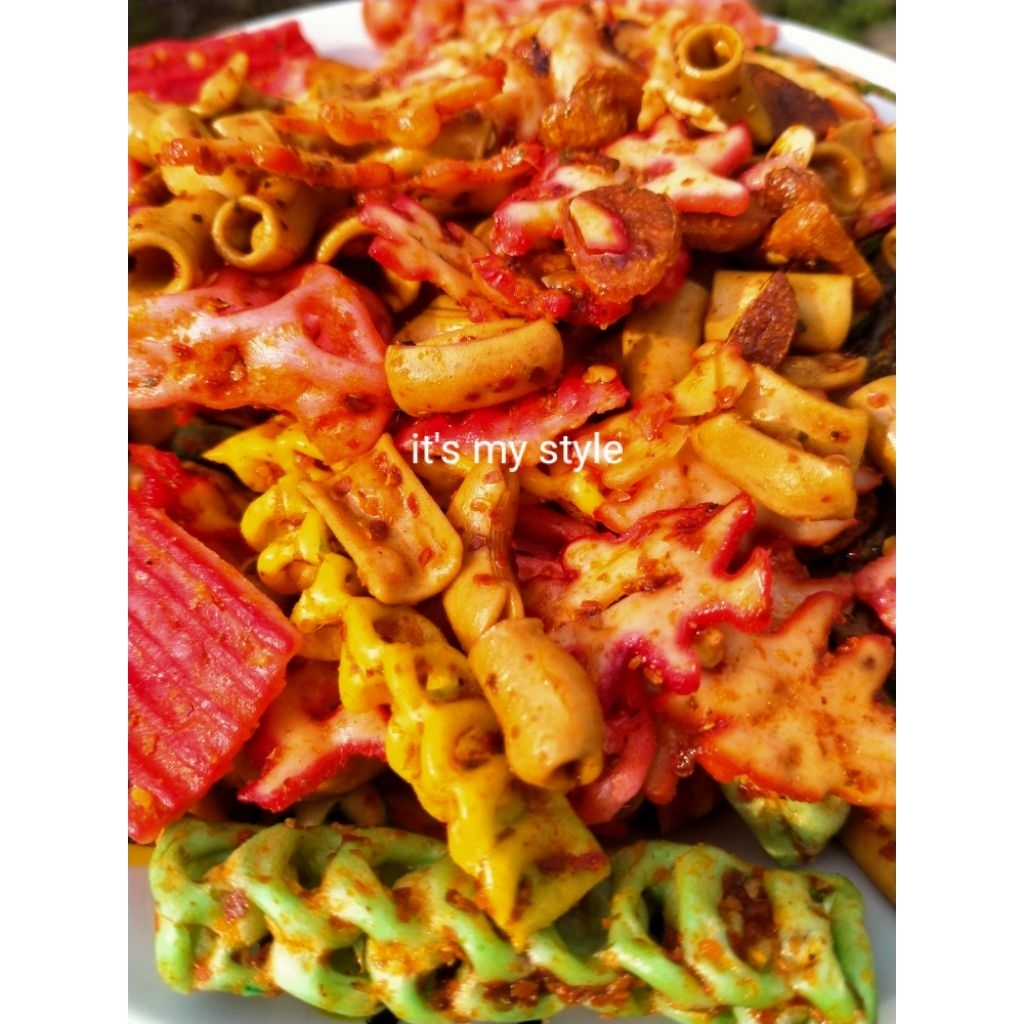 

Forcysn Seblak Kering Sebring Mix Daun Jeruk 1 Kg