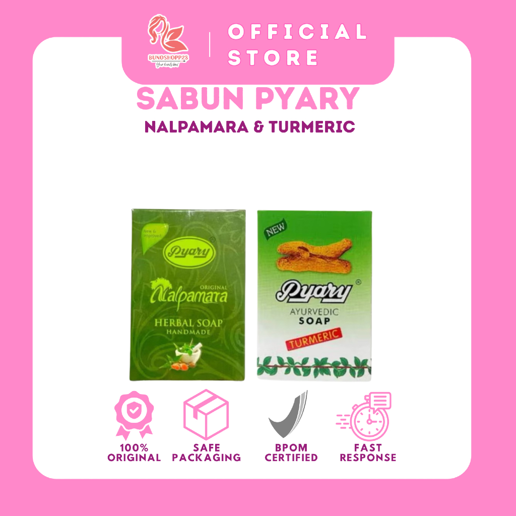 Bunoshopp28 SABUN ARAB Pyary Nalpamara | Turmeric Original