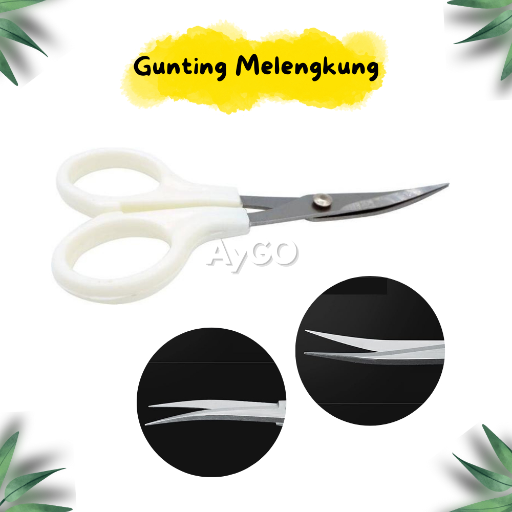 

GUNTING CLAY / GUNTING LANCIP MELENGKUNG / GUNTING KECIL UNTUK KERAJINAN CRAFT