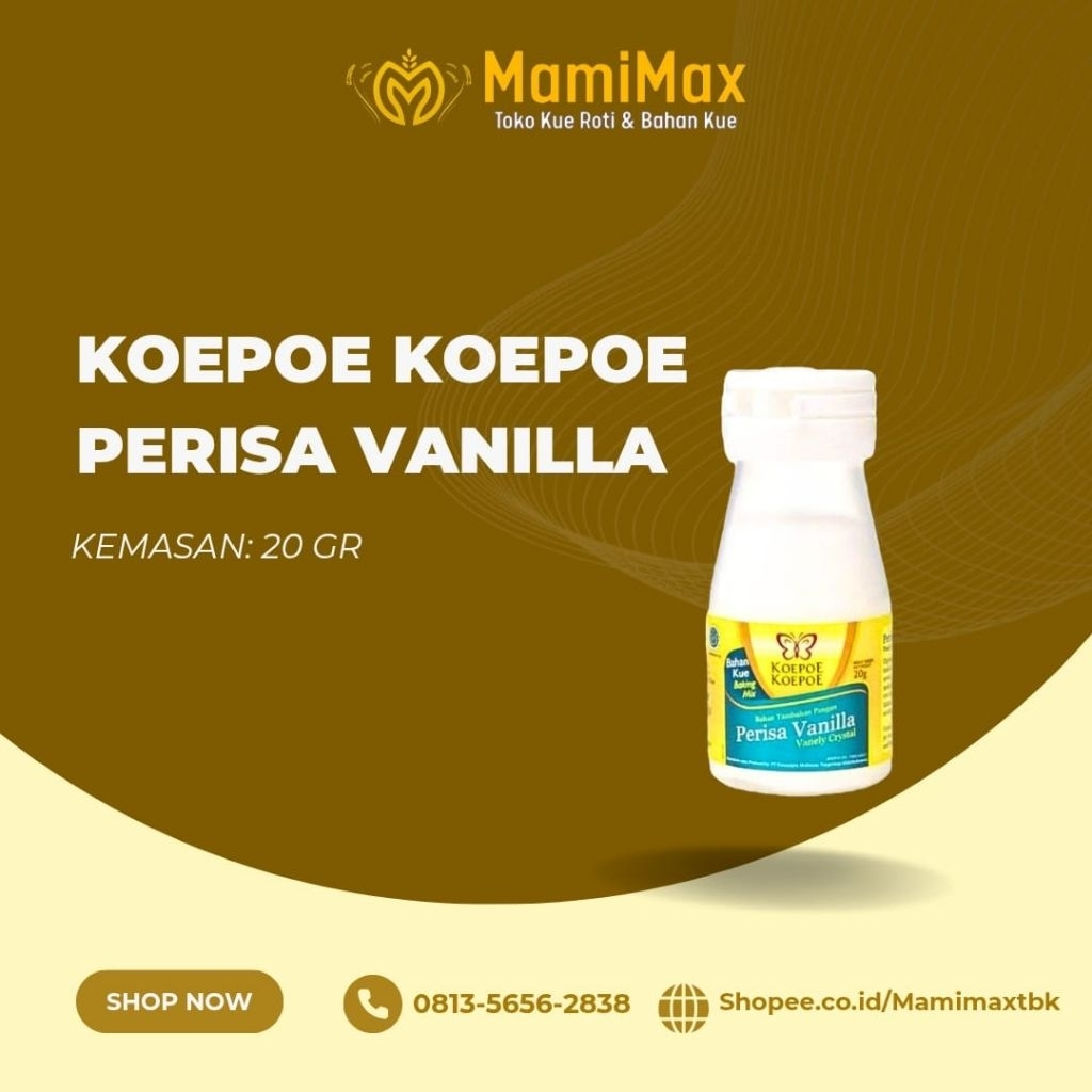

KOEPOE KOPOE PERISA VANILA 20 GRAM