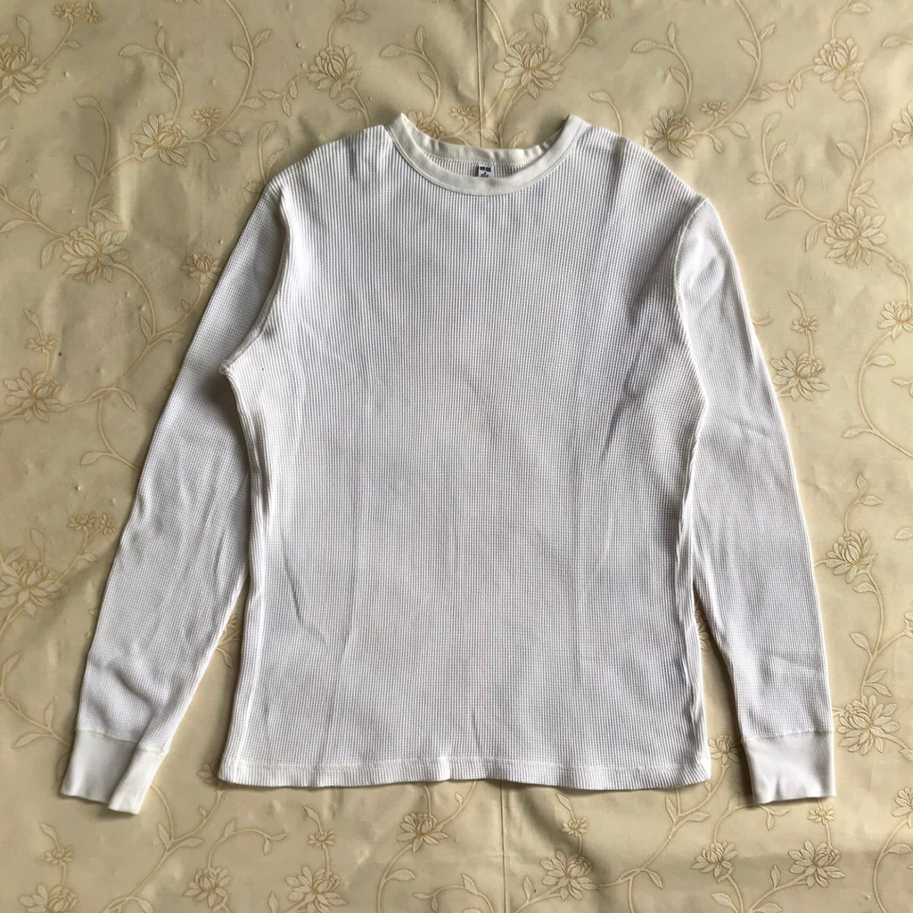 Longsleeve Uniqlo Waffle