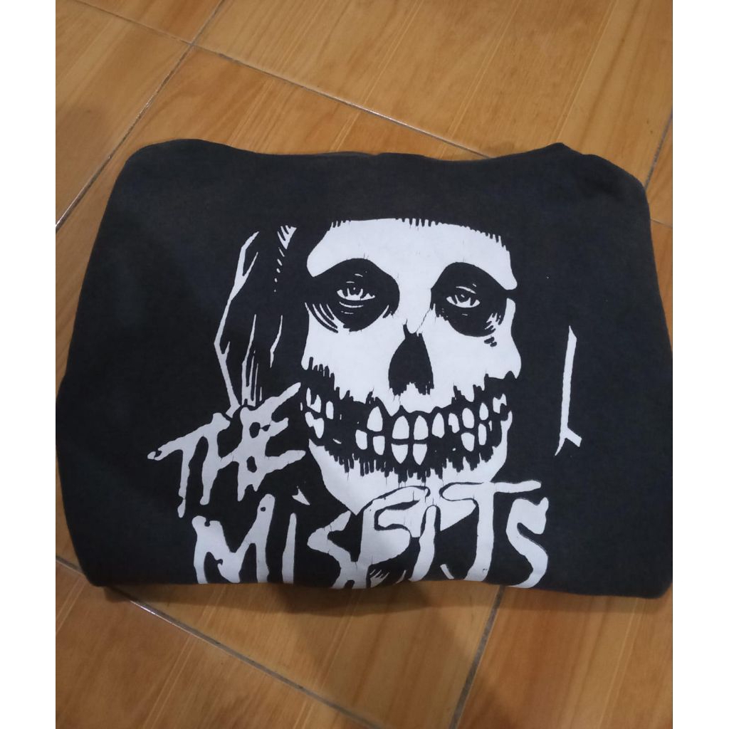 hoodie misfits hitam