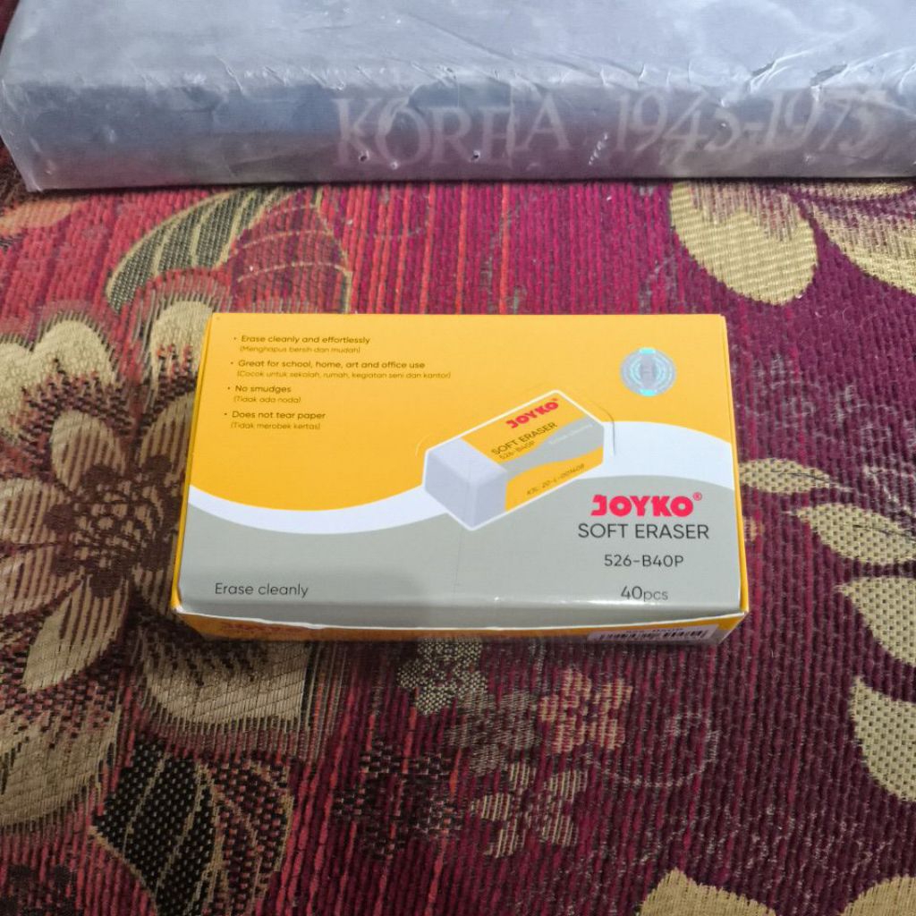 

JOYKO SOFT ERASER 526-B40P ERASE CLEANLY (1 PAK)