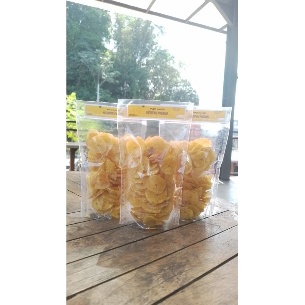 

Paket reseller Keripik pisang manis 100gram