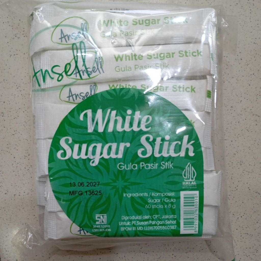 

Ansell White Sugar Stick 60@8g