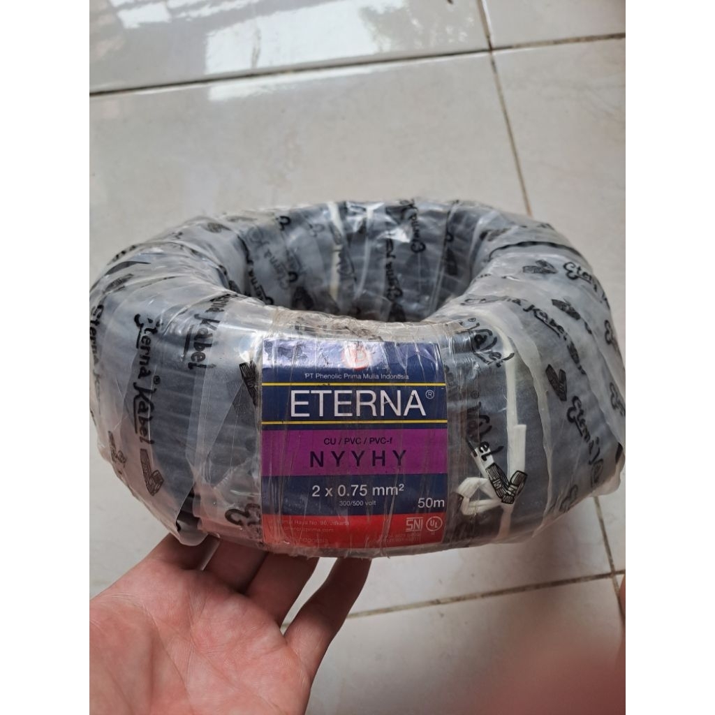 KABEL SERABUT ETERNA 2X0,75 NYYHY