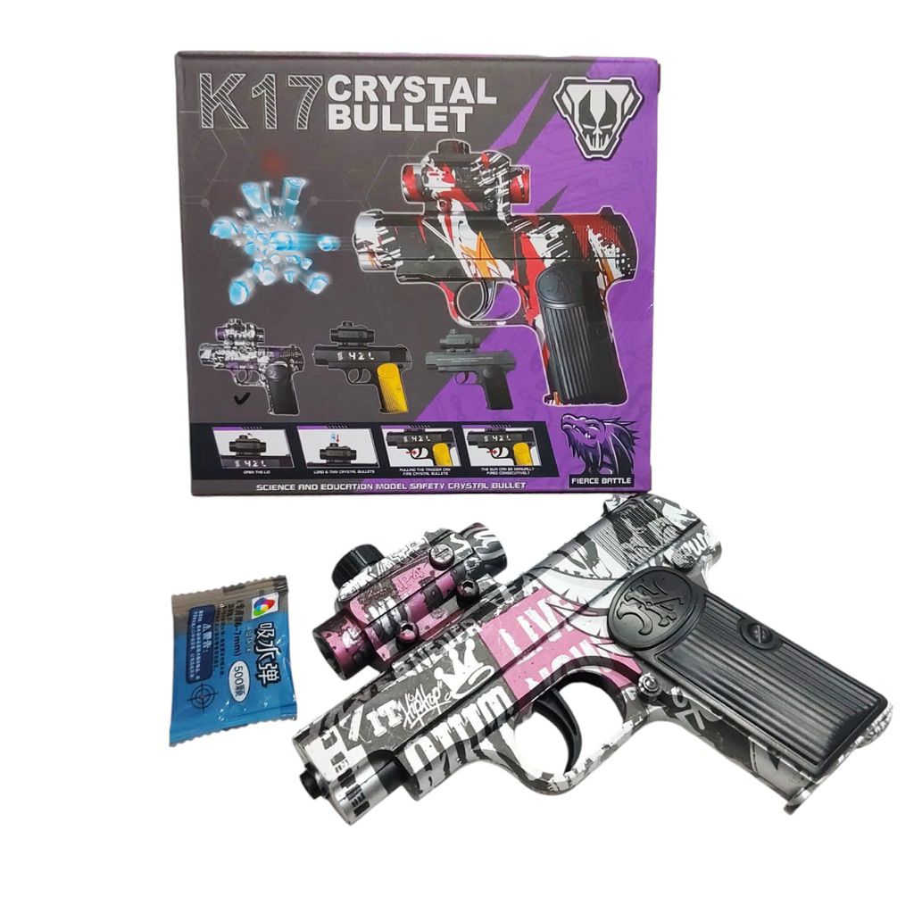 1068 pistol mainan anak”/electric gel ball blaster /pistol mainan gel ball crystal/mainan tembakan g