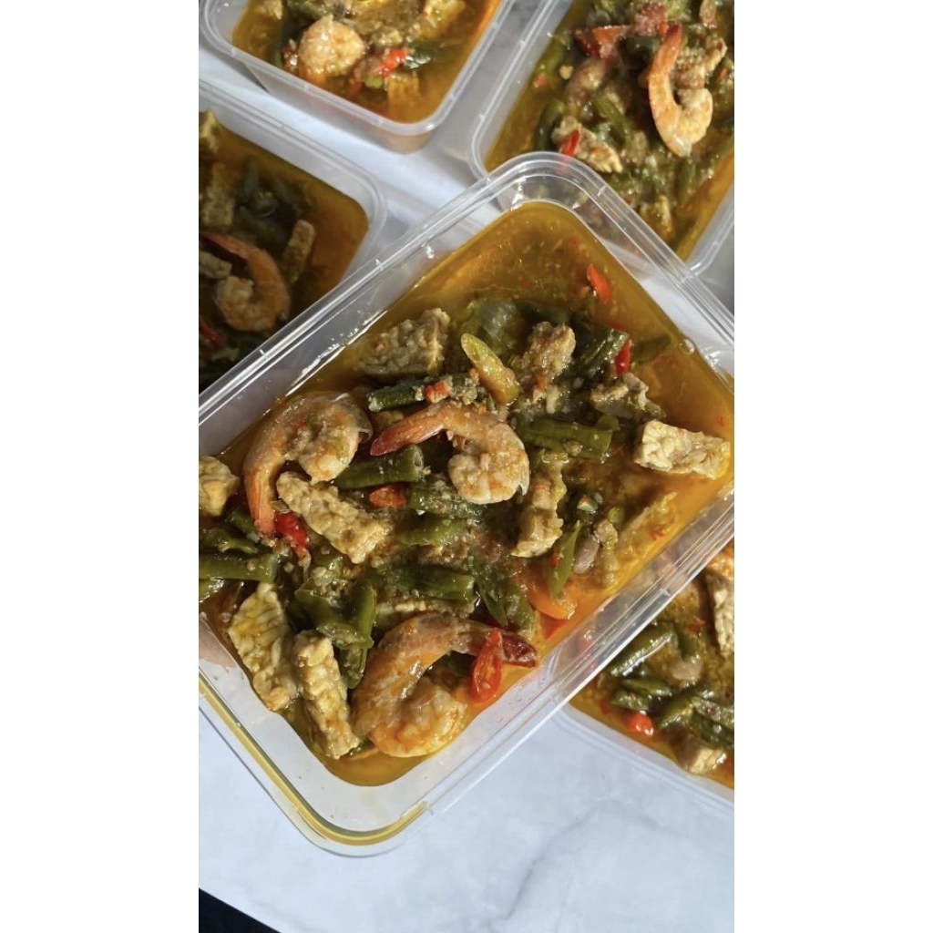 

MASAKAN RUMAHAN CATERING SAYUR OSENG KACANG PANJANG TEMPE UDANG