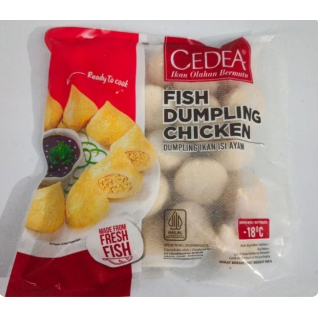 

CEDEA FISH DUMPLING CHICKEN 500g