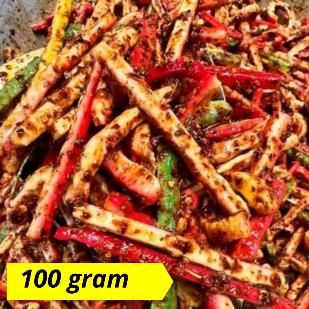 

Kerupuk Seblak Jaat Beton Pedas Daun jeruk / Kerupuk Kering Beton