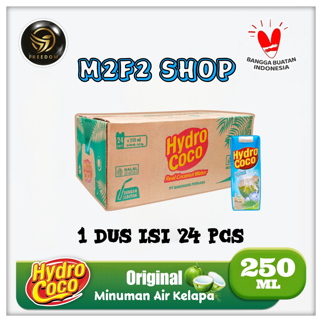 

Minuman Air Kelapa Hydro Coco Original - 250 ml (Kemasan Karton)