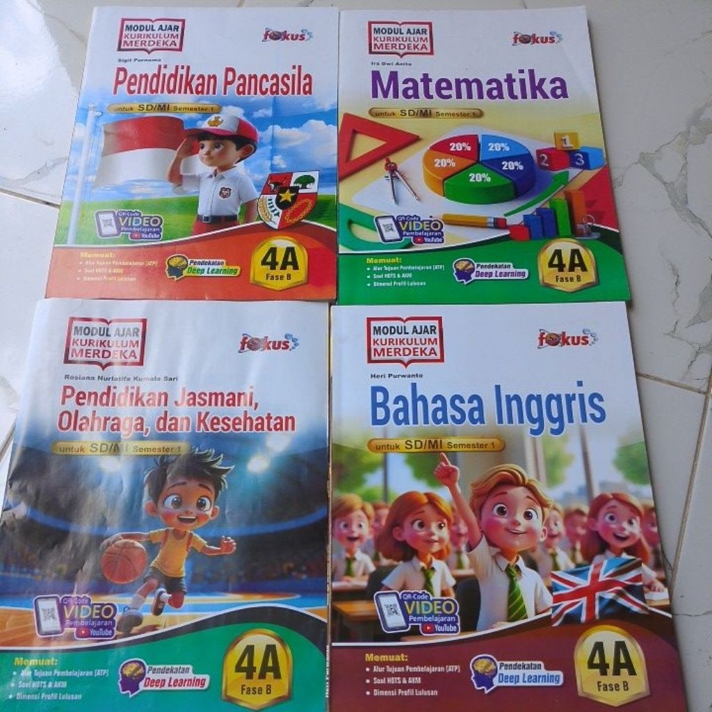 LKS fokus kelas 4 kurikulum merdeka