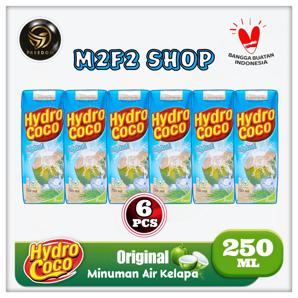 

Minuman Air Kelapa Hydro Coco Original - 250 ml (Kemasan 6 Pcs)