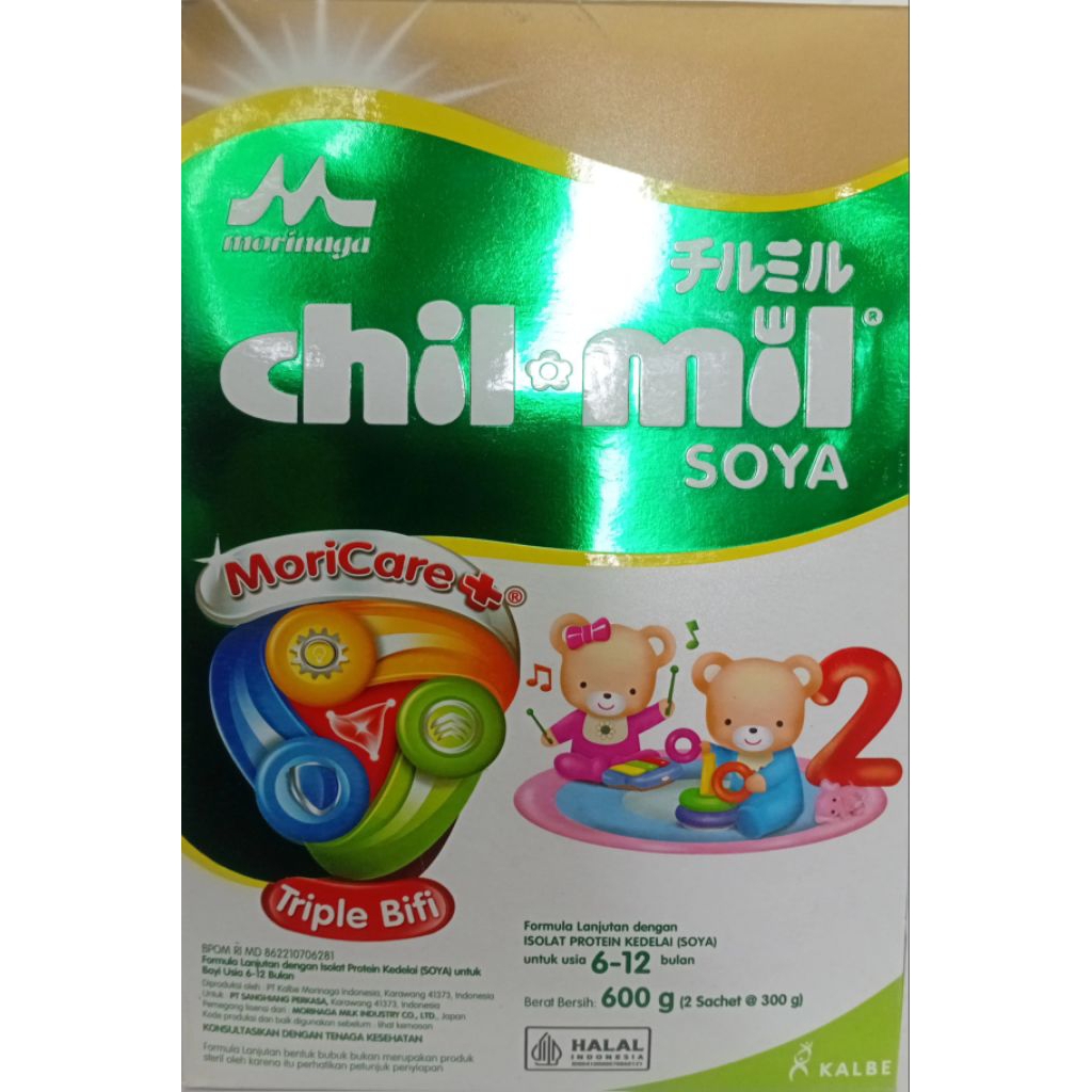 

SUSU MORINAGA BMT SOYA 2 6-12 BULAN 600gr