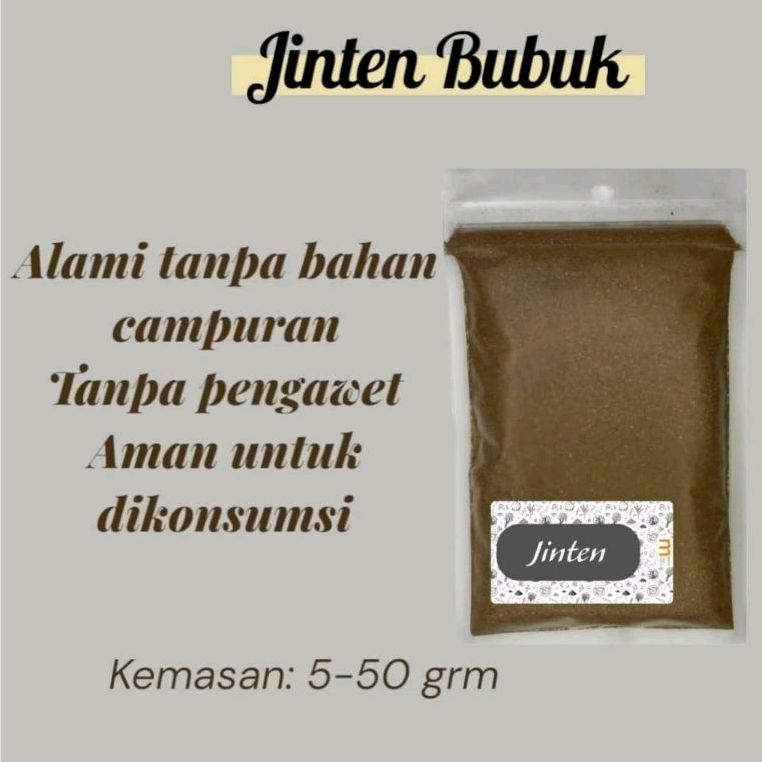 

jinten bubuk Alami tanpa bahan campuran