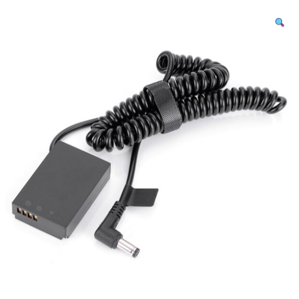 Kingma LP-E12 Baterai Dummy Battery DC Coupler Kabel DC Jack To Dummy Battery Adapter Canon | LP-E12