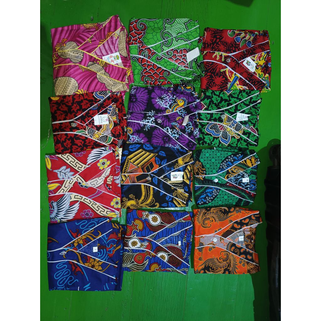 Batik bagan/baju tidur batik anak kecil/baju tidur/piyama bagan