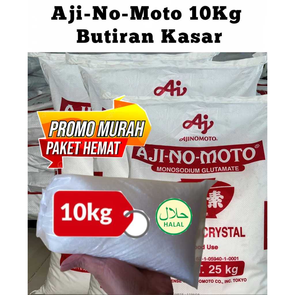 

PAKET HEMAT AJI-NO-MOTO 10 KG HARGA GROSIR PENYEDAP RASA