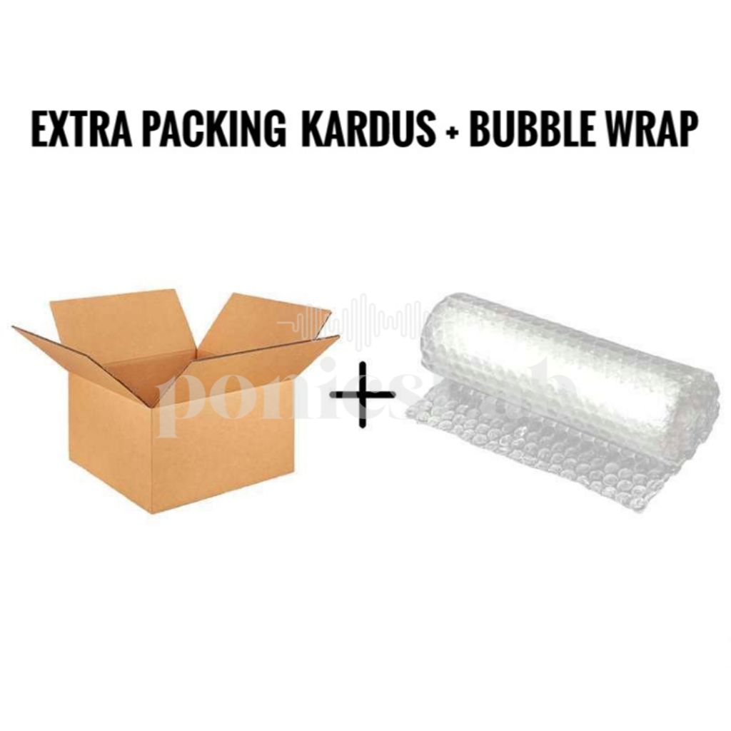 

Extra Packing Kardus Bubble Wrap Meminimalisir Kerusakan