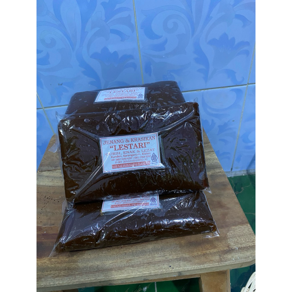

Jenang Dodol Lestari Kemasan 500gr