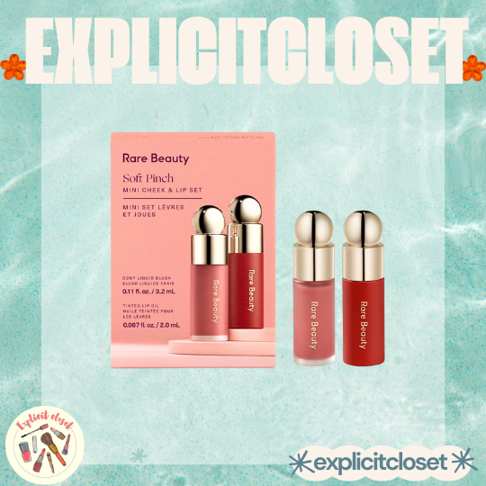 .explicitcloset.RARE BEAUTY Soft Pinch Mini Cheek & Lip Set