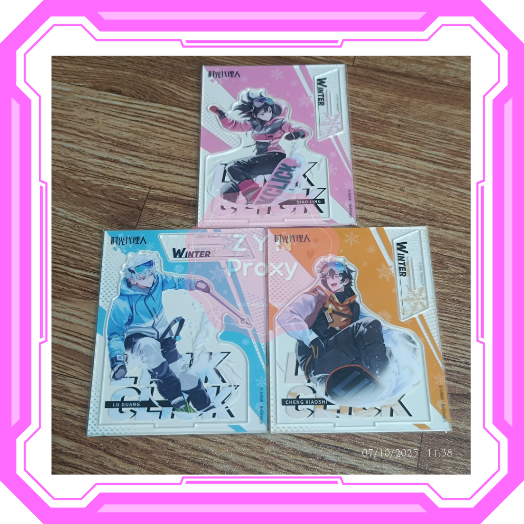 READY STOCK LINK CLICK [March Beast] Outdoor Snowboarding Standee Skiing Dash