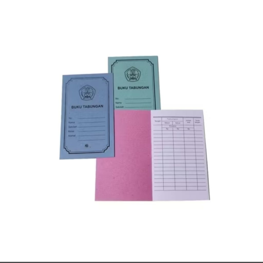 

Buku tabungan sd/buku tabungan