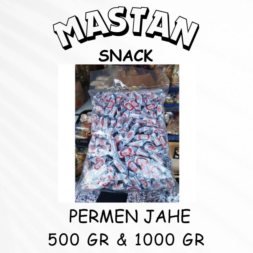 

[500gr & 1kg] Ginger Candy Permen Jahe Asli Original