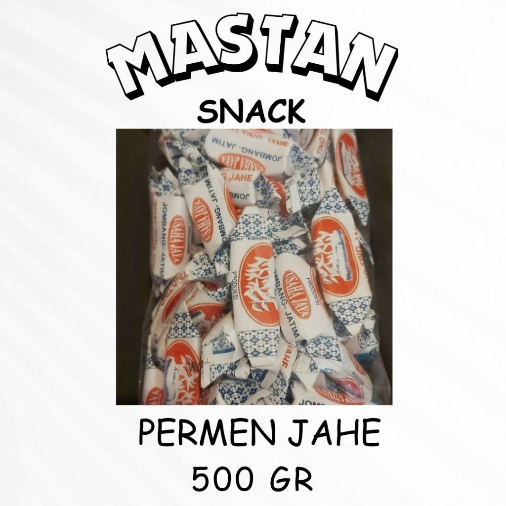 

[500gr] Permen Jahe Asli Original Ginger Candy