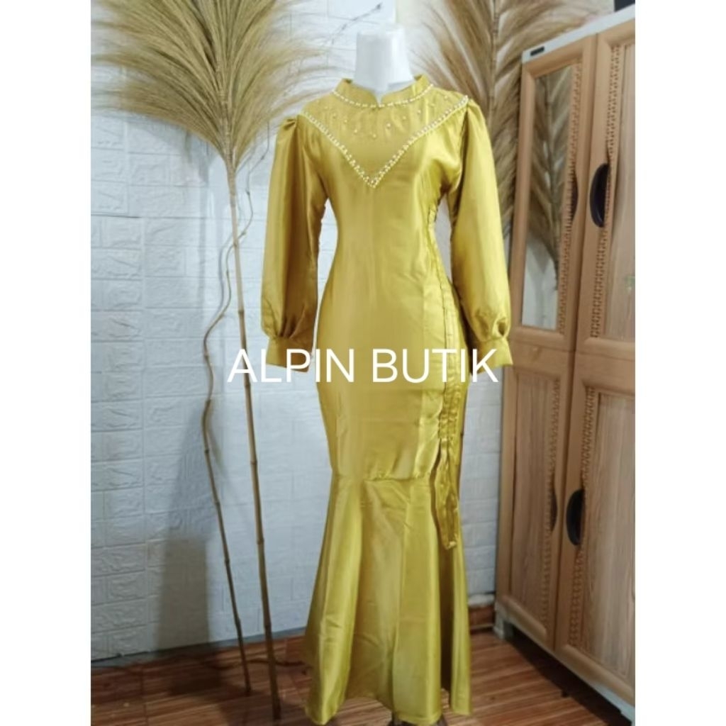gamis duyung serut