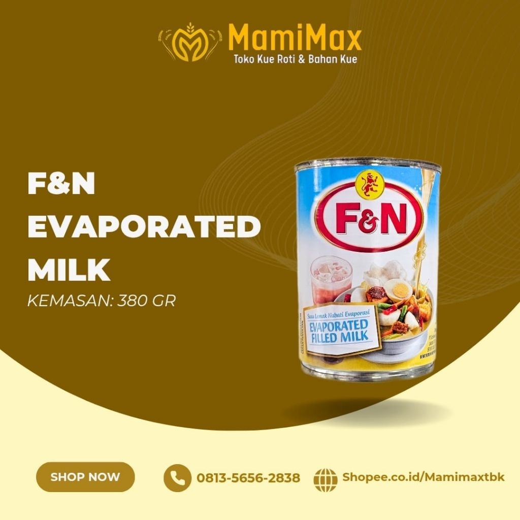 

F&N Evaporasi 380 gram susu evaporasi