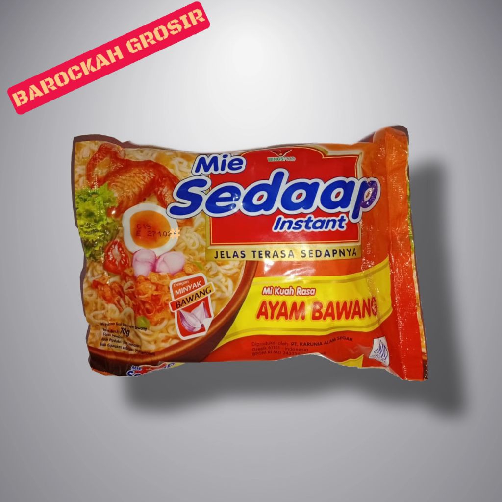 

MIE SEDAP AYAM BAWANG KUAH (Pcs)