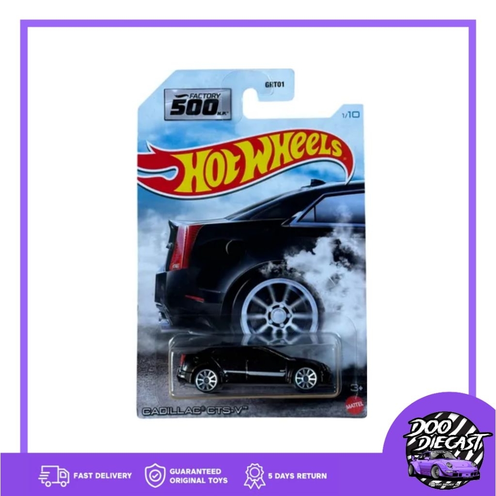 Hot Wheels Cadillac Cts-V - Factory 500 H.P