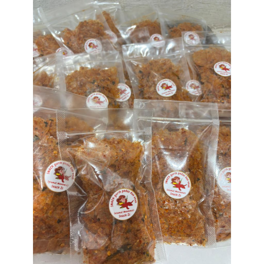 

Keripik kaca pedas daun jeruk gurih nagih